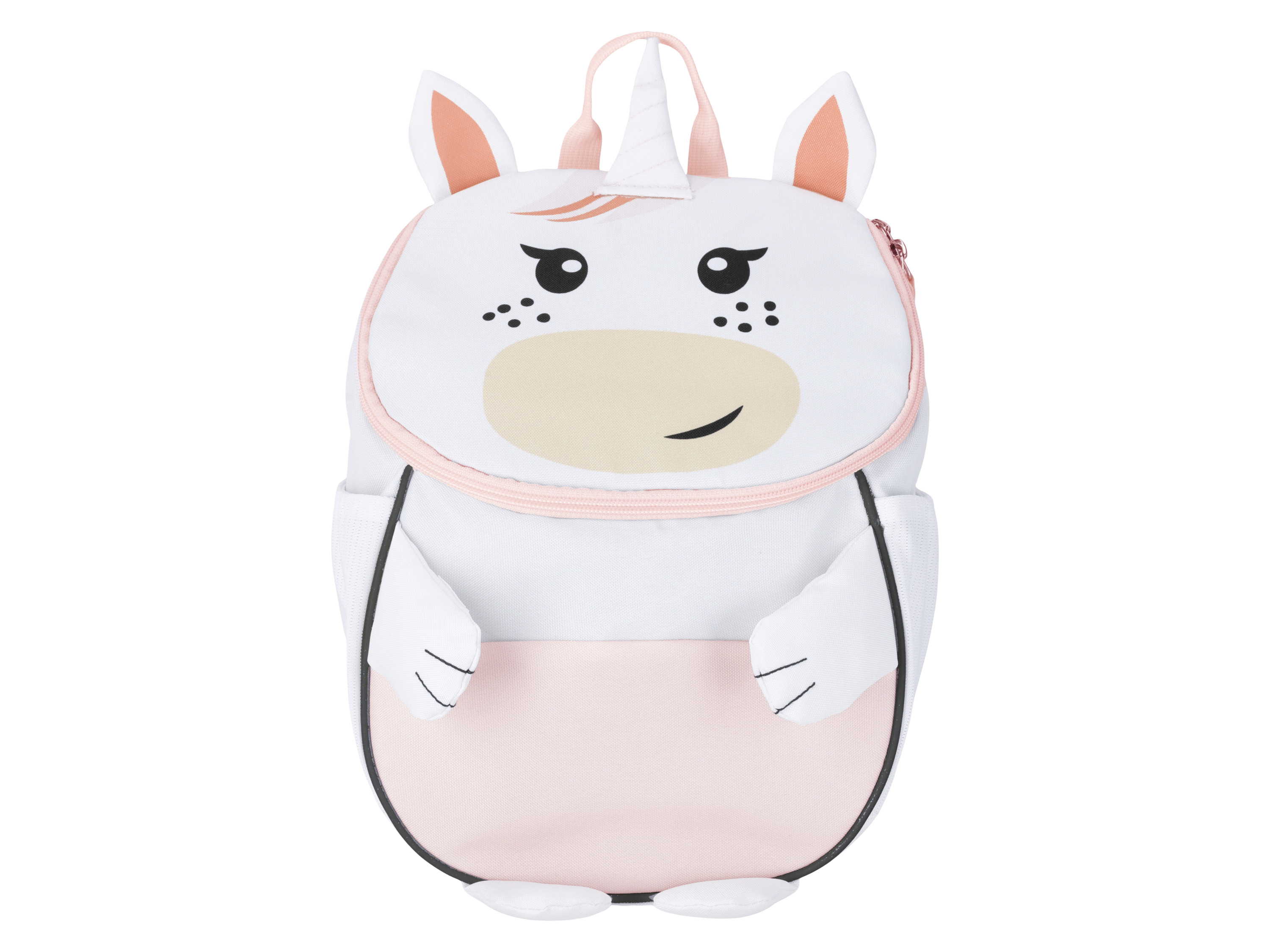 LUPILU® Kinder Rucksack, mit Rückenpolsterung (Einhorn)