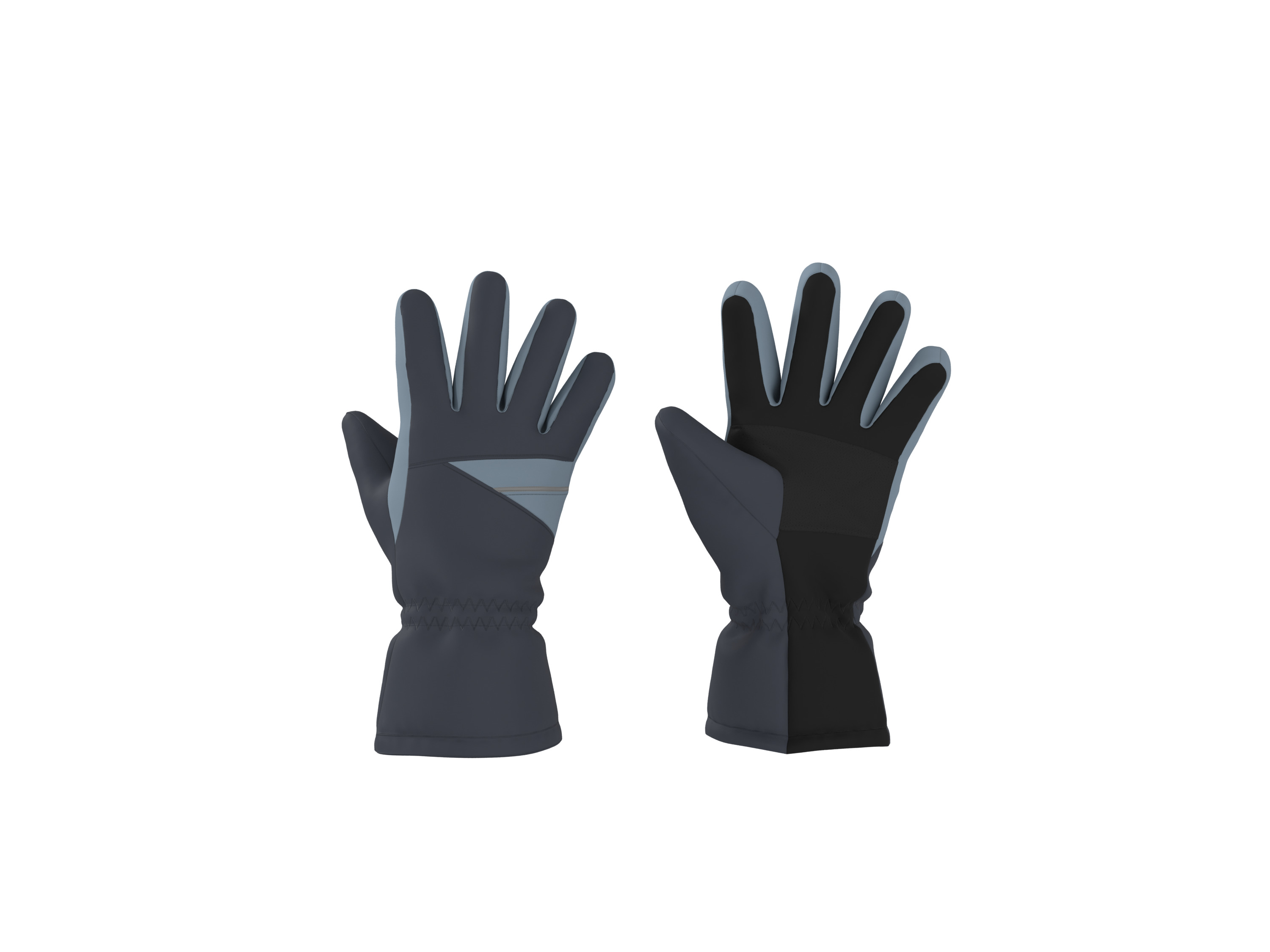 Thumbnail - esmara® Winterhandschuhe (Blau/Schwarz, 8)