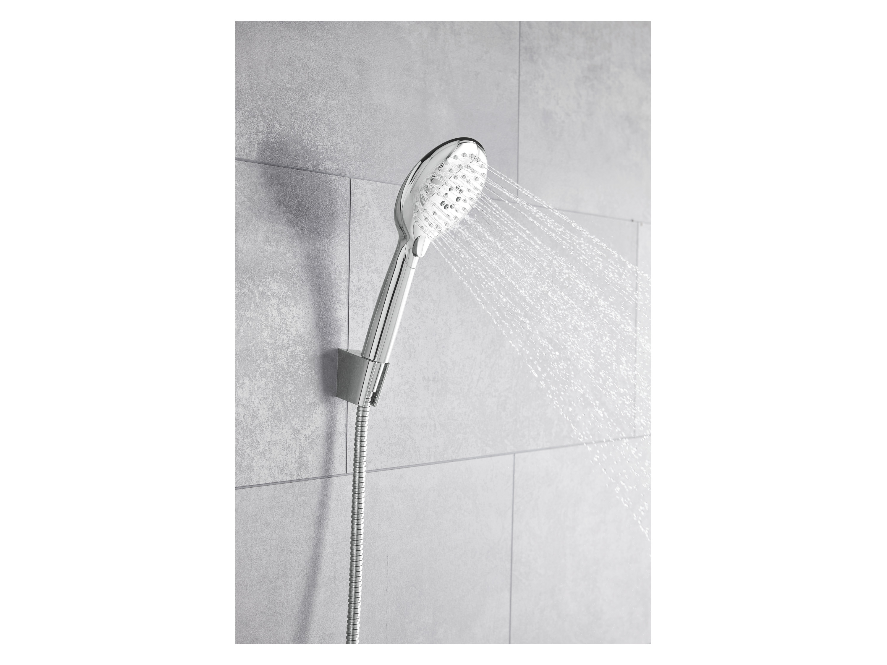 Thumbnail - LIVARNO home Handbrauseset mit Wechselschalter (Rund)