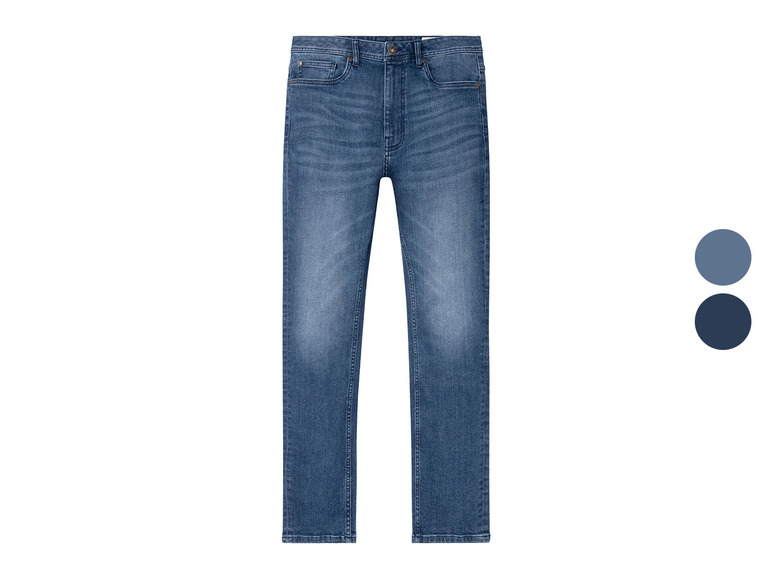 Gehe zu Vollbildansicht: LIVERGY® Herren Jeans, Slim Fit, mit hohem Baumwollanteil - Bild 1