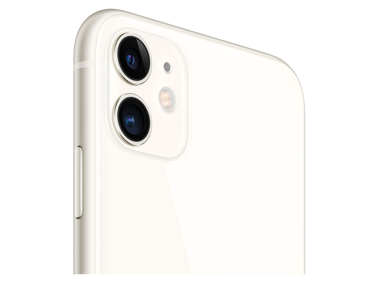 Gehe zu Vollbildansicht: Apple iPhone 11 weiß - 4G Smartphone - Dual-SIM - LCD-Anzeige - 6.1" - Bild 4