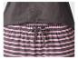 Gestreifter Pyjama-Hose in Rosa und Grau.