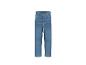 Blaue Jeans mit geradem Schnitt für Kinder.