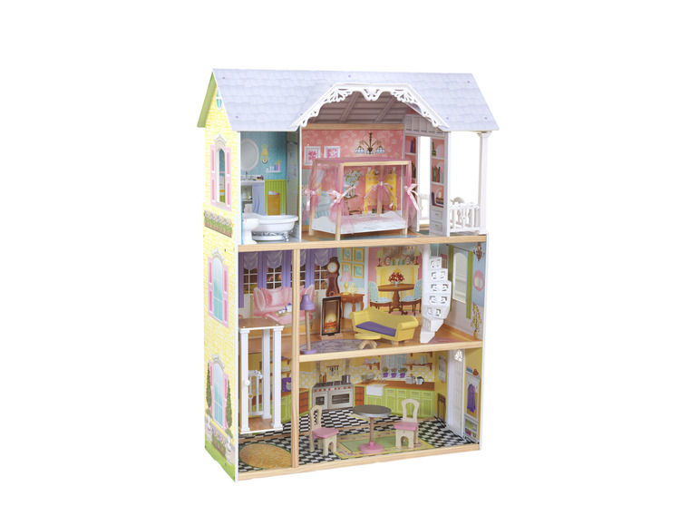 Gehe zu Vollbildansicht: KidKraft Puppenhaus »Kaylee«, 1,2 m, aus Holz, mit Aufzug - Bild 4