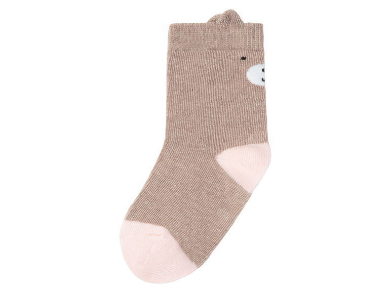 Gehe zu Vollbildansicht: LUPILU® Kleinkinder Mädchen Socken, 7 Paar, mit Bio-Baumwolle - Bild 14