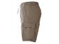 Beige Cargo-Shorts mit Kordelzug.