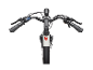 TELEFUNKEN City RC670 E-Bike Lenker mit Display und Bremshebeln.