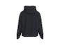 Schwarzer Damen-Hoodie, Rückansicht