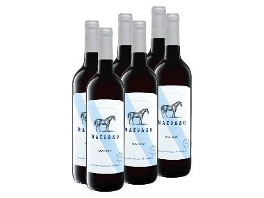 6 x 0,75-l-Flasche Weinpaket MARRASO Malbec Argentinien trocken, Rotwein