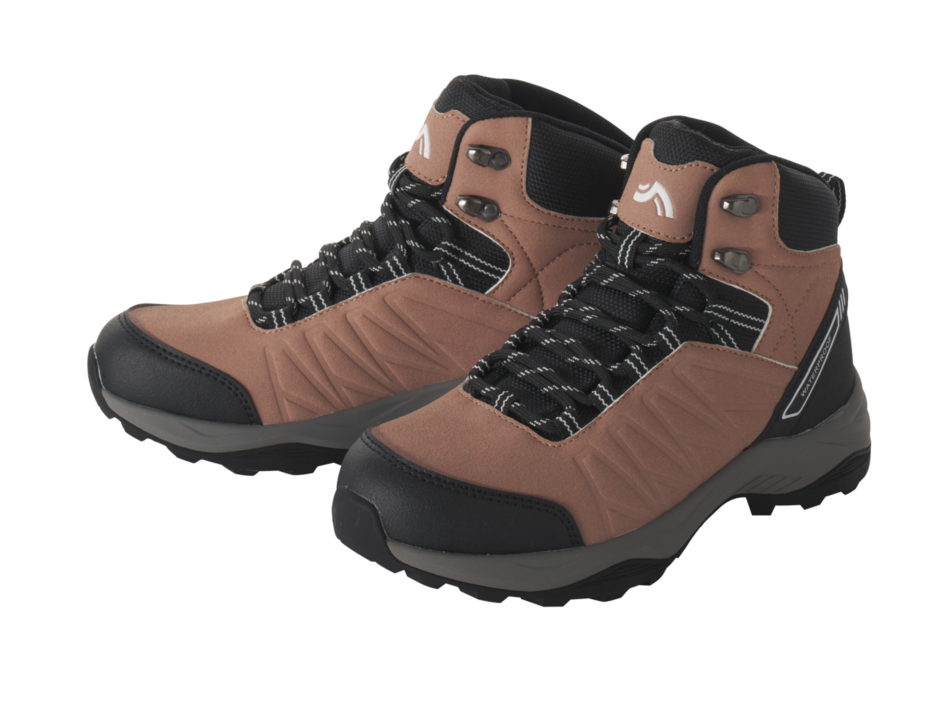 CRIVIT Damen Trekkingstiefel (Beige, 37)““ | Futter- und Decksohle: Textil
