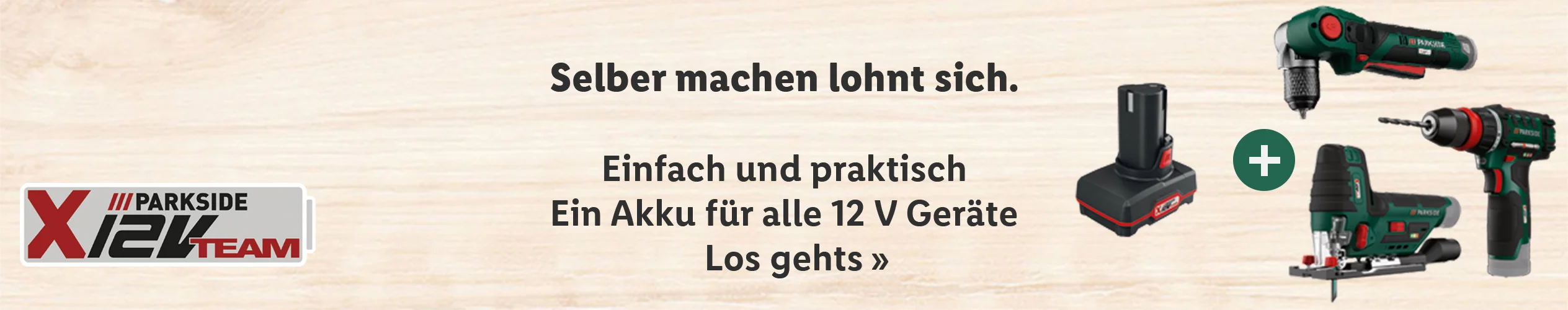 Zur Parkside X 12V Team Kategorie (öffnet in neuem Tab)