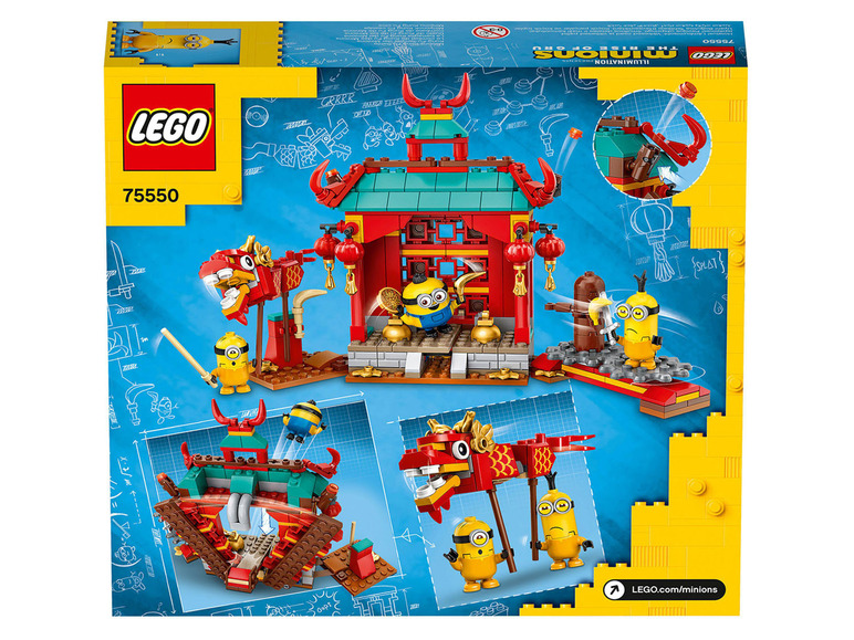 Gehe zu Vollbildansicht: LEGO® Minions 75550 »Minions Kung Fu Tempel« - Bild 8