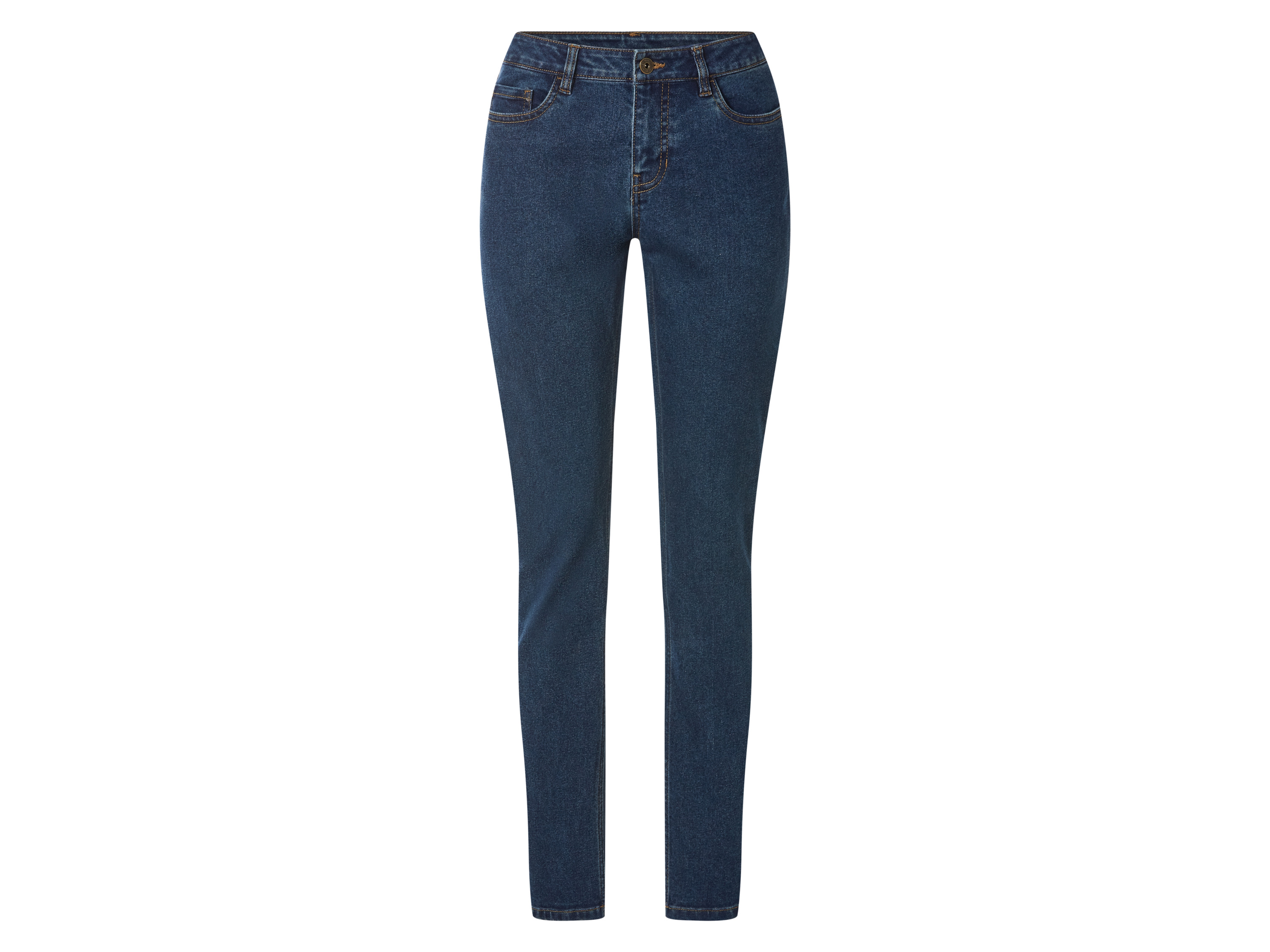 ESMARA® Damen Jeans, Super Skinny Fit, normale Leibhöhe (Blau, 36)