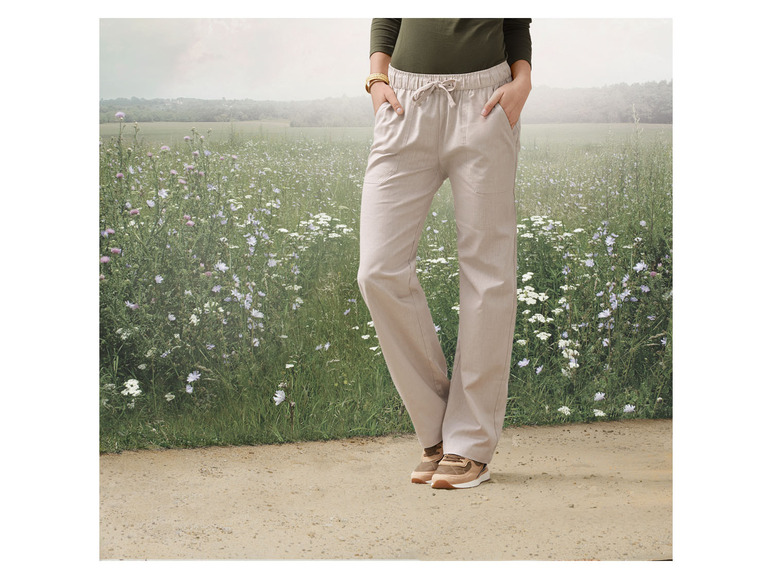 Gehe zu Vollbildansicht: esmara Damen Hose, mit natürlichen Hanffasern und Bio-Baumwolle - Bild 9