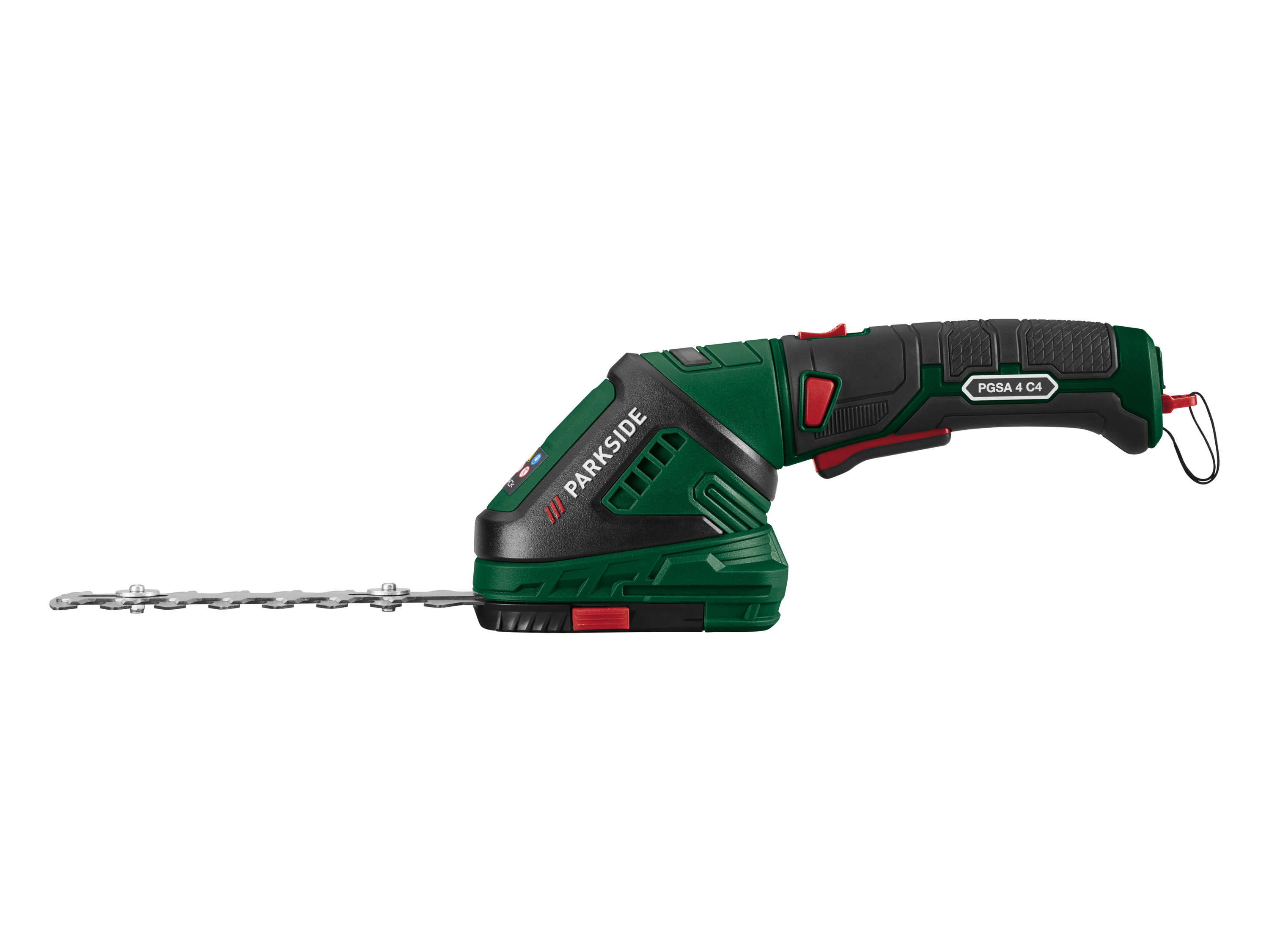 Thumbnail - PARKSIDE® 4 V Akku-Gras- und Strauchschere »PGSA 4 C4«, mit Ladegerät