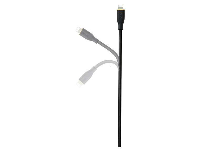 Gehe zu Vollbildansicht: TRONIC Lade- und Datenkabel, USB-A / USB-C auf Lightning, 1 m - Bild 18