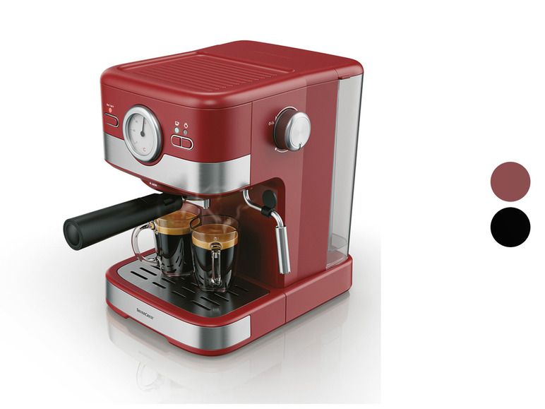 Gehe zu Vollbildansicht: SILVERCREST® Siebträger-Espressomaschine »SEM 1100 C4«, 1100 W - Bild 1