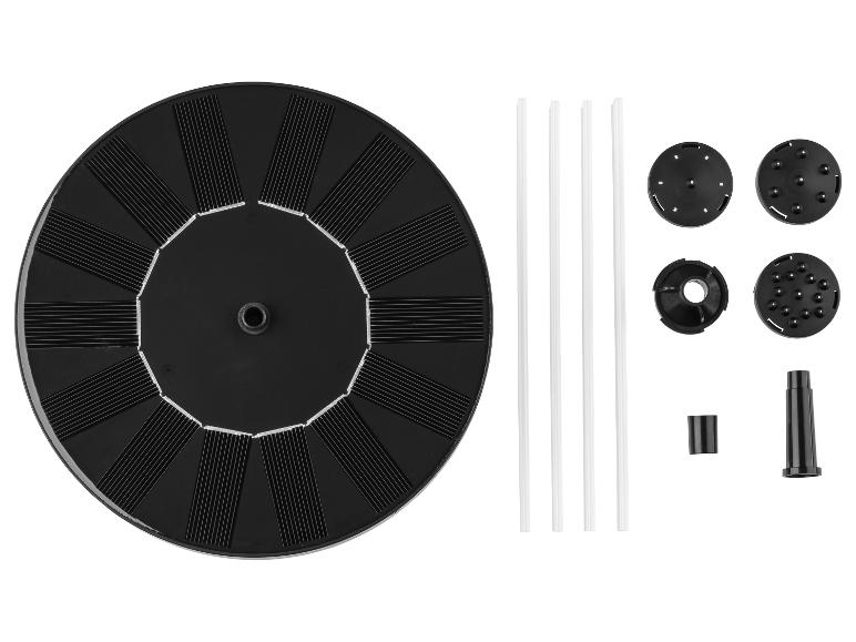 Solarbrunnenpumpen-Set mit verschiedenen Düsen und Verlängerungsrohren