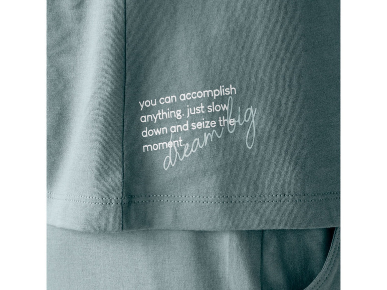 Gehe zu Vollbildansicht: esmara Damen Pyjama aus reiner Baumwolle - Bild 12