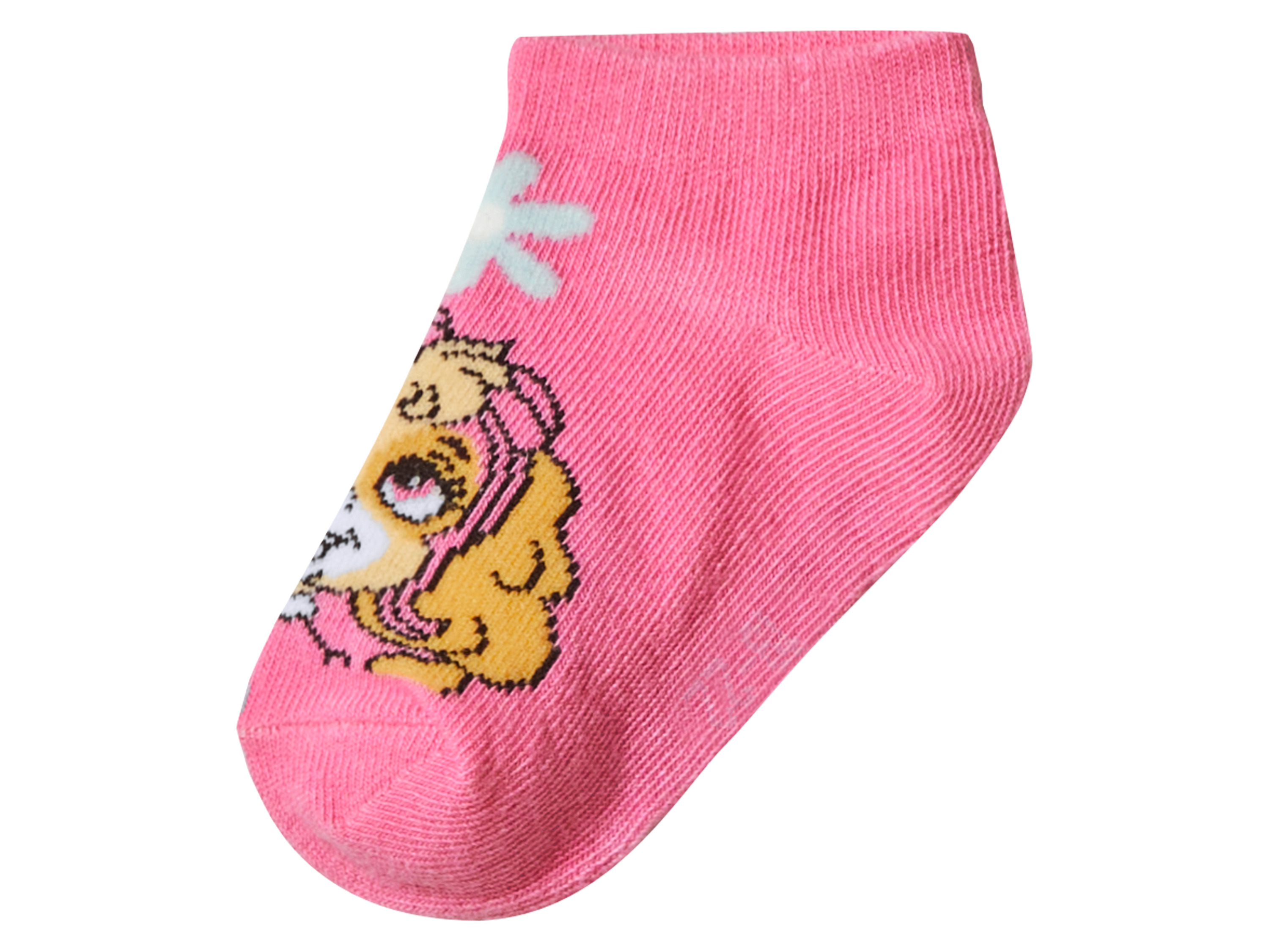 LUPILU® Kinder Socken »Paw Patrol«, 7 Paar (pink/mint/gau/weiß/rosa, 19-22) – Bild 2 von 4