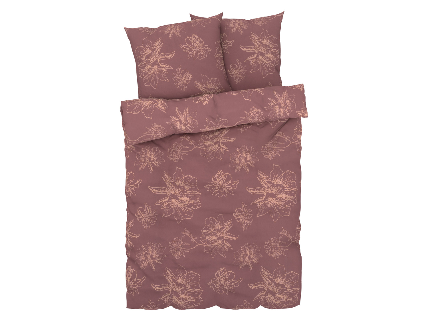 Vision Wendebettwäsche Wild - 200x200 Cm Bettbezug Mit 2 Kissen 100% Baumwolle