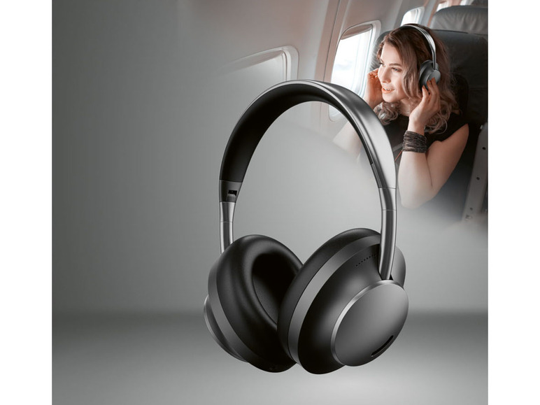 Gehe zu Vollbildansicht: SILVERCREST Kopfhörer »SBKL 40 C3«, ON EAR, Bluetooth und aktive Geräuschunterdrückung - Bild 9