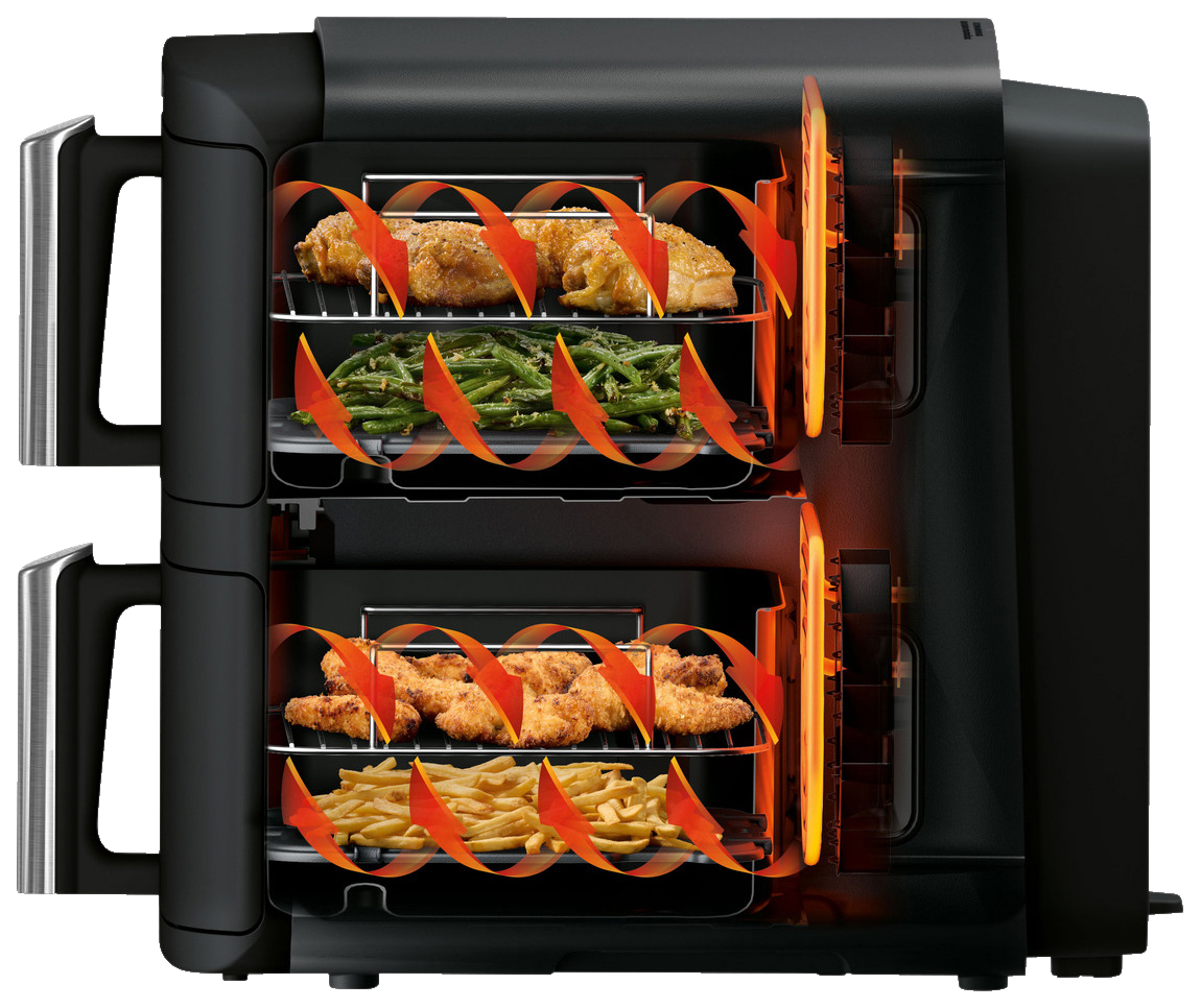 NINJA Heißluftfritteuse »SL300EU«, 7,6 l, Double Stack 2-Ebenen – Bild 2 von 4
