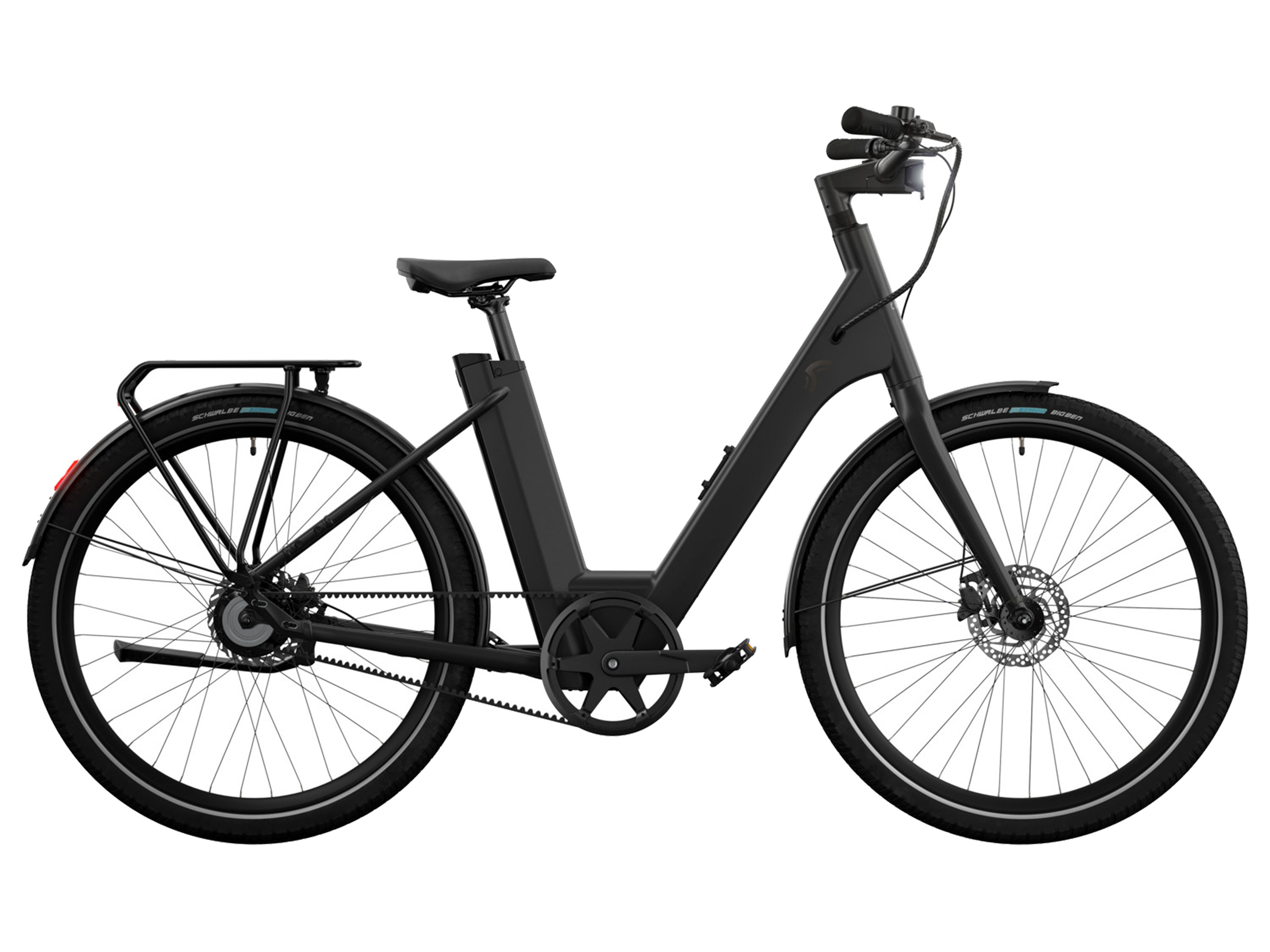 Thumbnail - CRIVIT Urban E-Bike Y.3 Belt Drive (All Black)