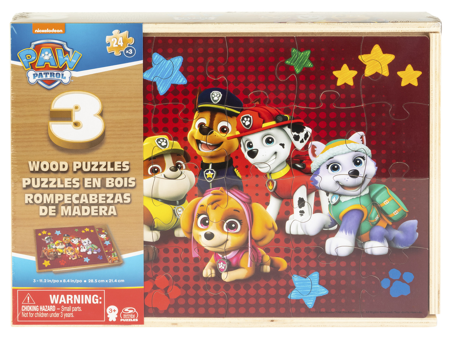 Spinmaster Paw Patrol Holz Puzzle, 72 Teile | LIDL
