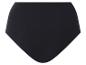 Schwarzer Damen-Slip mit hoher Taille