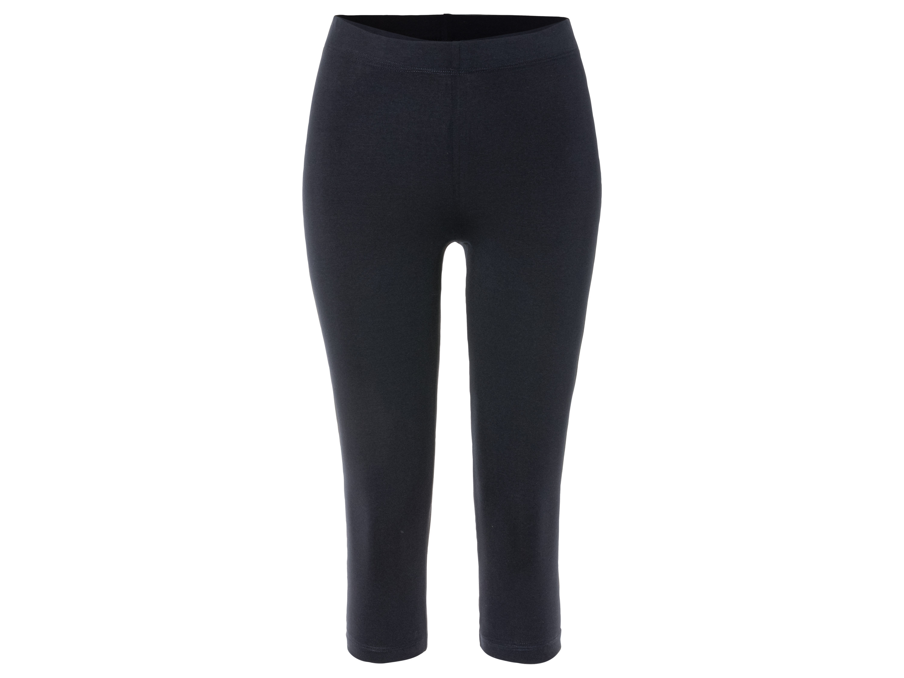 esmara® Damen Leggings Capri (Schwarz, XS (32/34)) | 04335747002533