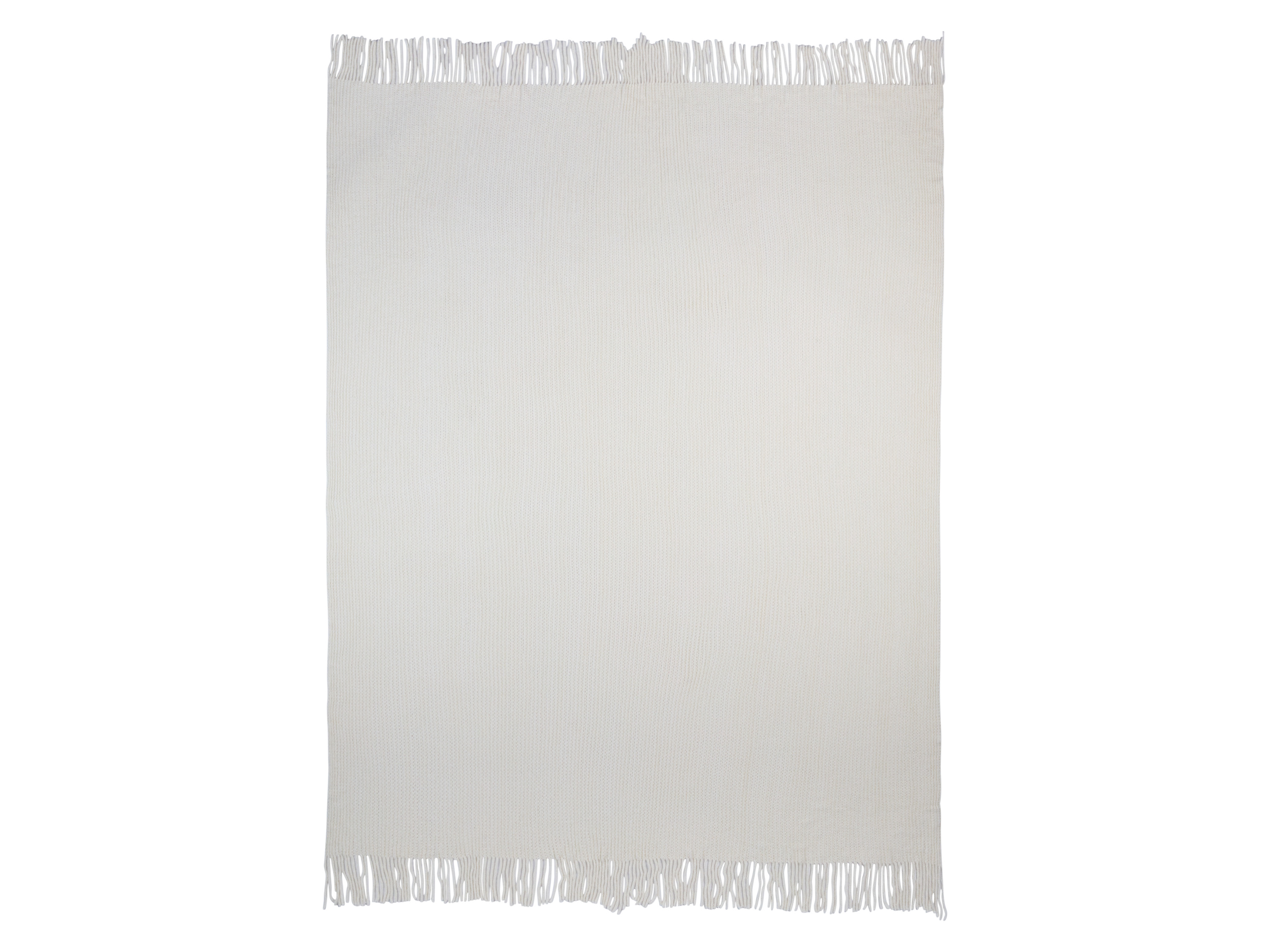 LIVARNO HOME Chenille-Plaid (Beige)