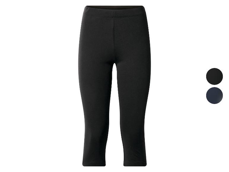 Damen Caprihose in Schwarz und Marineblau