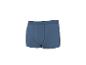 Blaue gerippte Herren-Boxershorts