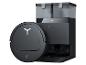Ecovacs Saugroboter und automatische Entleerungsstation in Schwarz