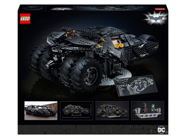 Gehe zu Vollbildansicht: LEGO® DC Universe Super Heroes 76240 »Batmobile™ Tumbler« - Bild 9