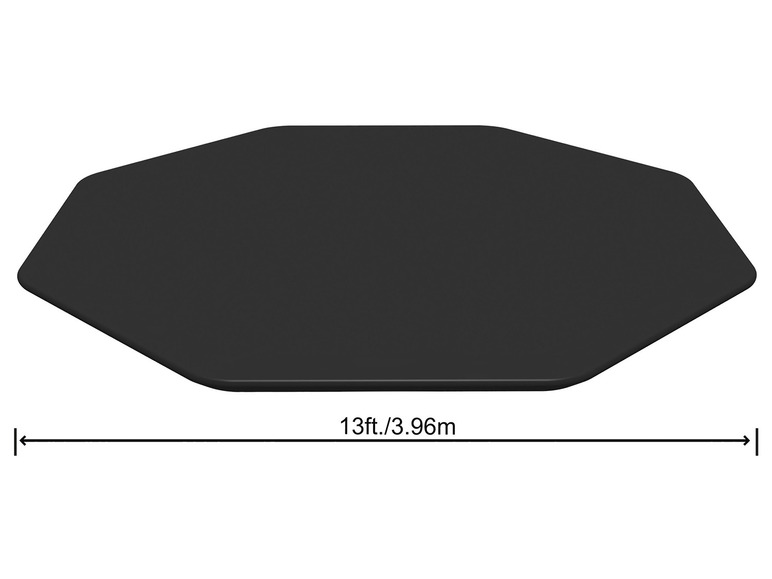 Gehe zu Vollbildansicht: Bestway Flowclear™ PVC-Abdeckplane für runde Pools Ø 396 cm - Bild 7