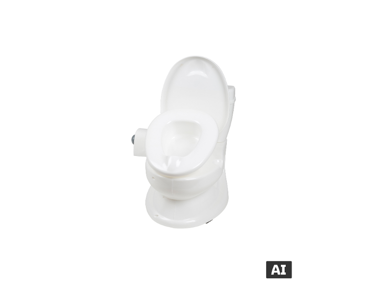 BABYGO Toilettentrainer-Töpfchen in Form einer Toilette [KI-generiertes Bild]