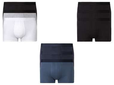 LIVERGY® Herren Boxer, 3 Stück, hoher Baumwollanteil