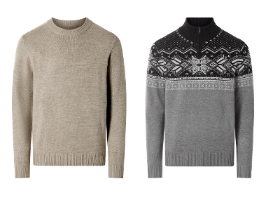 ESMARA MEN Herren Pullover Strick