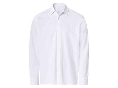 ESMARA MEN - Herren Hemd, Regular Fit (weiß, L (41/42))