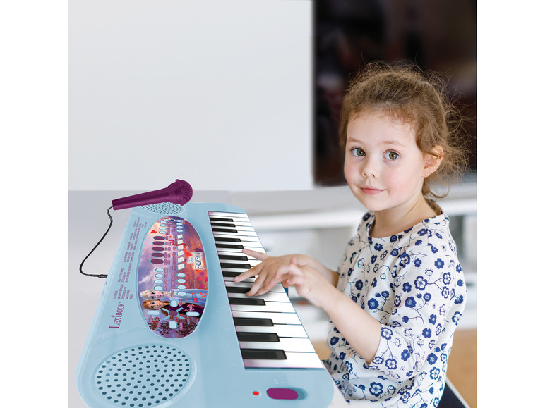 »Die Eiskönigin«, Elektronisches Mikrofon Keyboard mit LEXIBOOK Kinder
