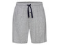 Graue Pyjamahose mit Kordelzug.