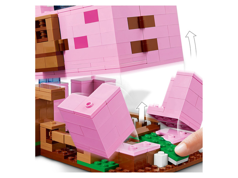 Gehe zu Vollbildansicht: Lego Minecraft 21170 »Das Schweinehaus« - Bild 5