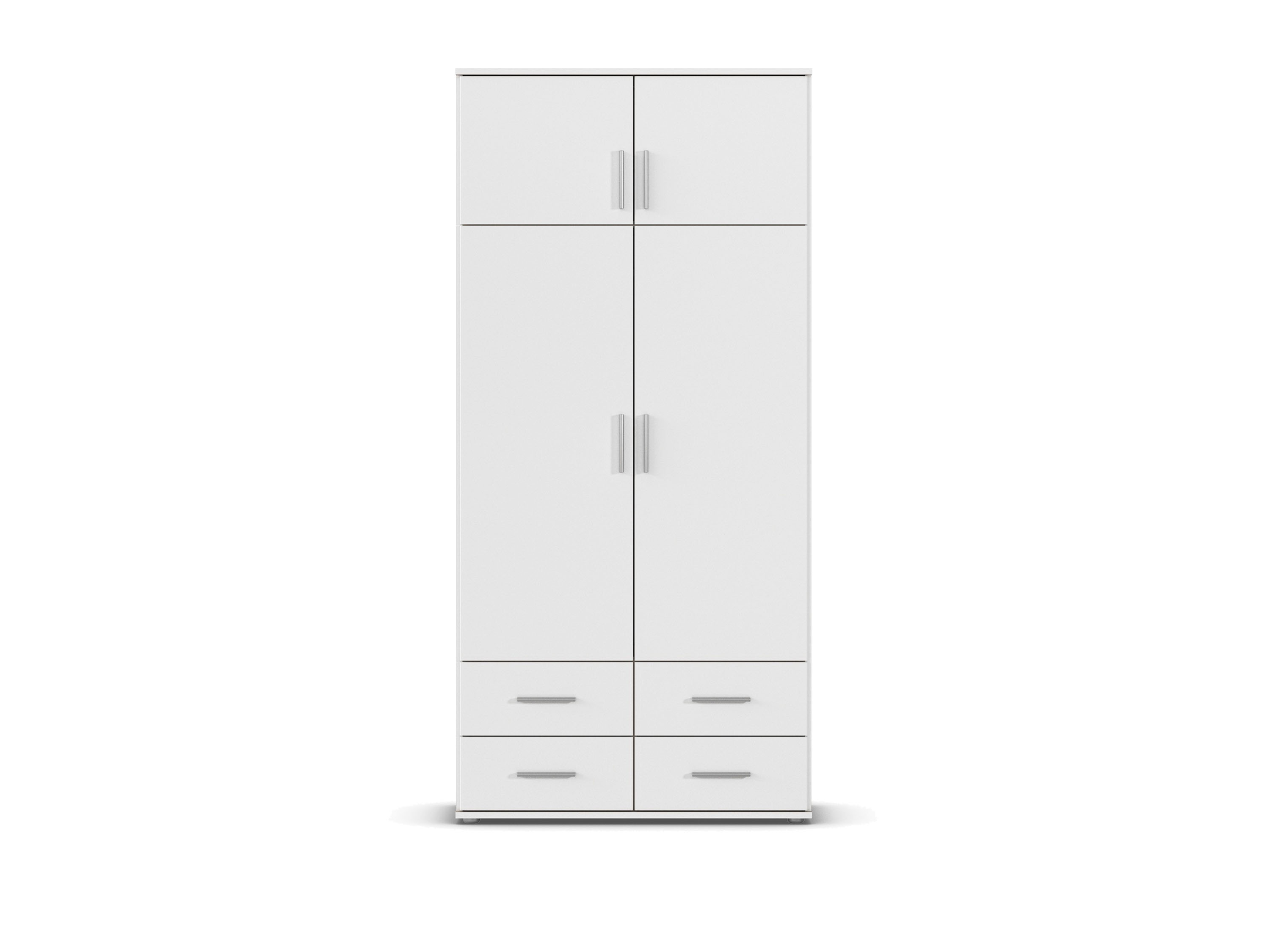 RAUCH BLUE Drehtürenschrank Kemi (ohne Spiegel 4-trg.)