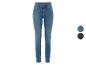 Dunkelblaue Skinny Jeans für Damen.