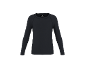 Schwarzes langärmeliges Thermoshirt für Herren