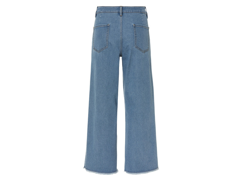 Weite Jeanshose aus Denim.