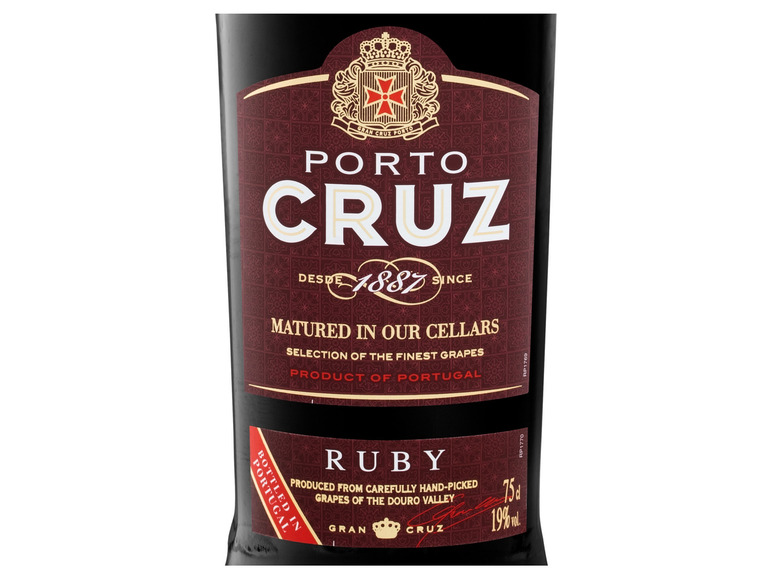 Gehe zu Vollbildansicht: Porto Cruz Ruby Port 19% Vol - Bild 2