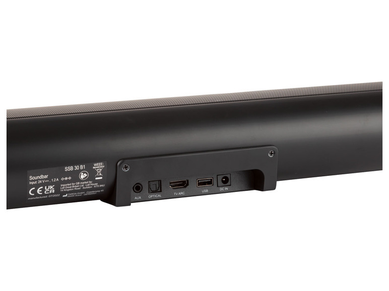 SILVERCREST® Soundbar Stereo 2.0 »SSB W 2x B1«, 15 30 RMS